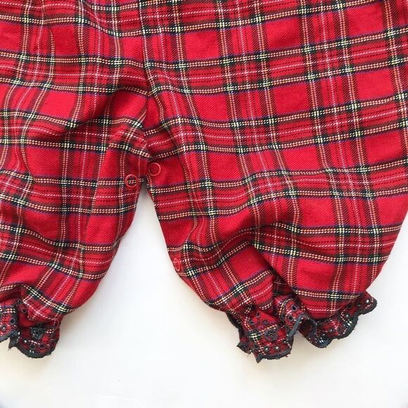 Vintage Good Lad of Philadelphia plaid  jumpsuit EUC 6-9 months - Picture 4 of 7